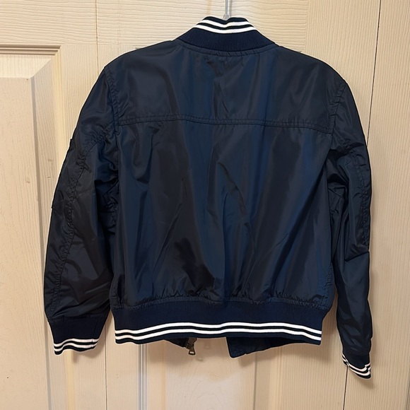 Paul & Shark navy bomber jacket size 4 - Picture 7 of 8